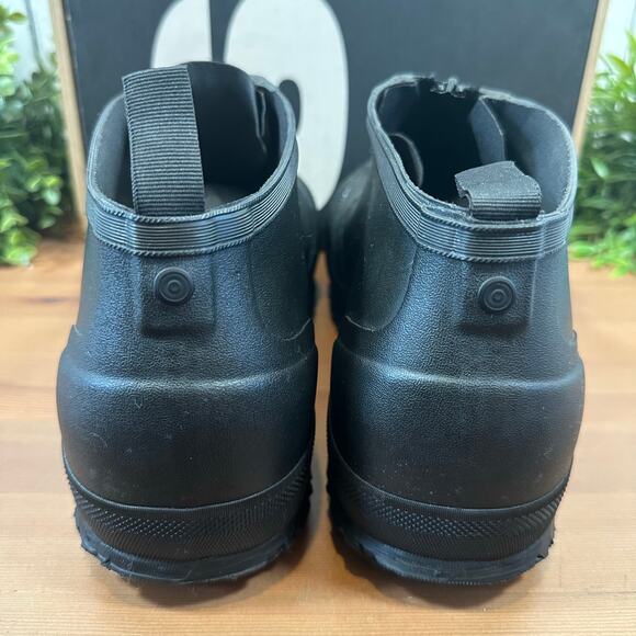 Bogs Men's Overshoe Zip CT Composite Toe Boots Black Size 7 - Picture 4 of 9